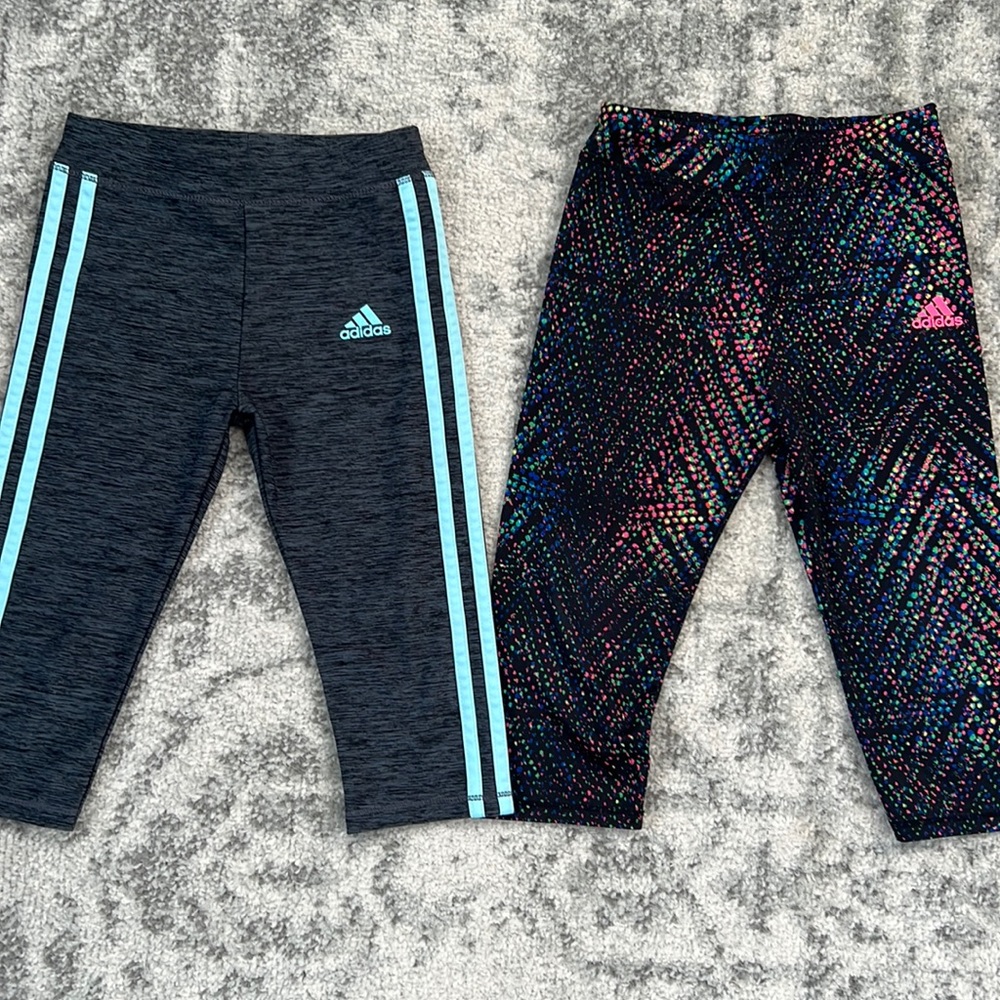 Adidas workout capris leggings.